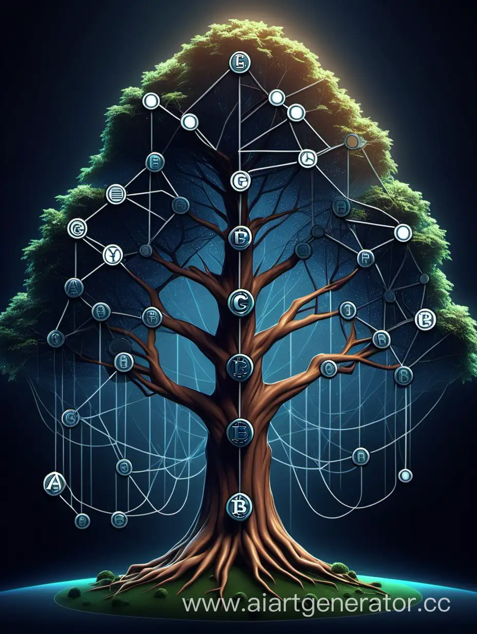 Crypto general tree network