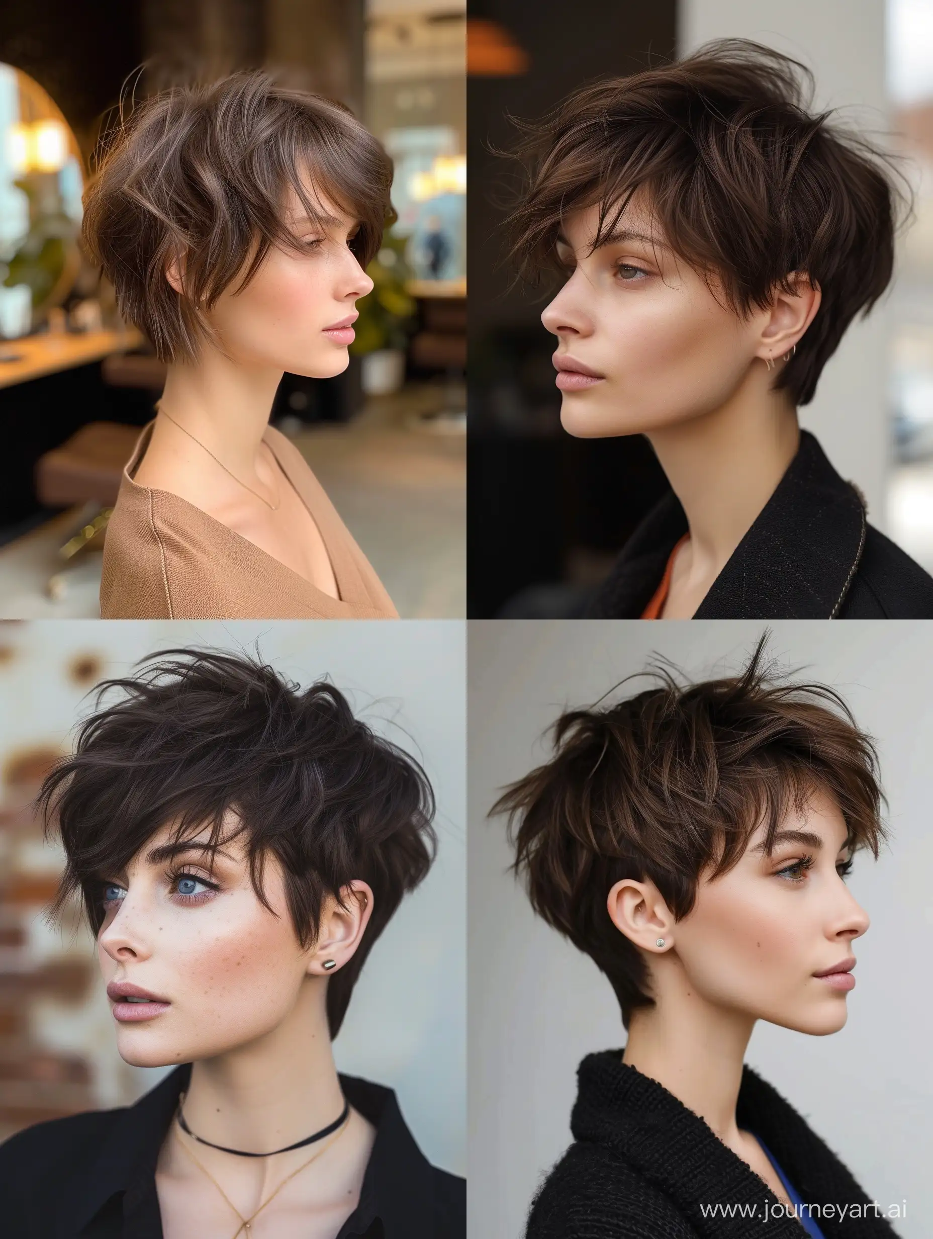Trendy-Short-Shag-Haircut-for-Spring-2024