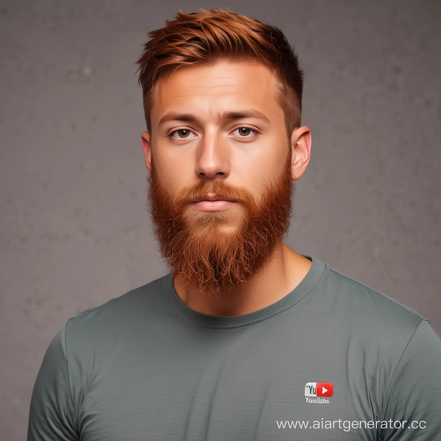 Tanned-Man-with-Red-Beard-Posing-in-YouTube-Studio