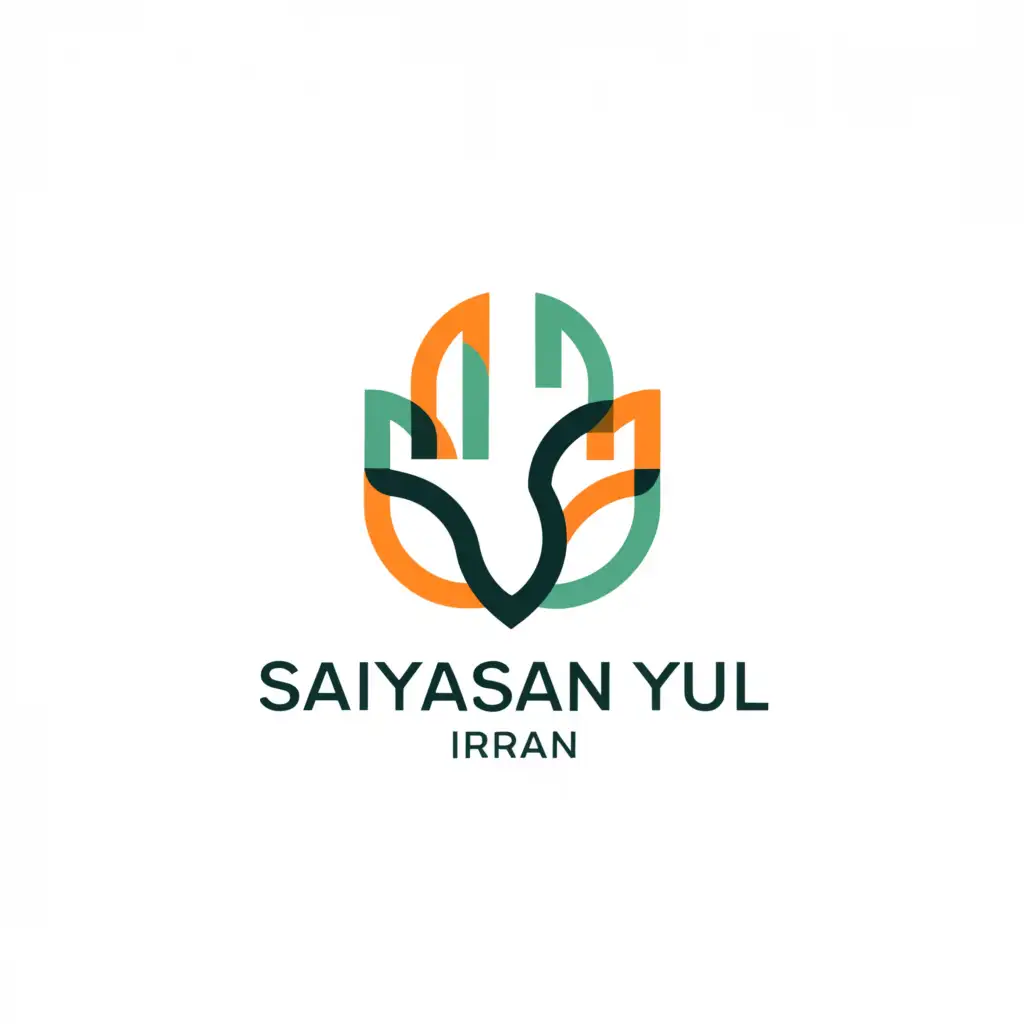 a logo design,with the text "Saiyarsan Yul", main symbol:Tabriz,Minimalistic,clear background