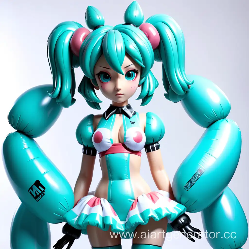 Inflatable-DollInspired-Miku-with-Unique-Hairstyle-and-Clothing-Elements