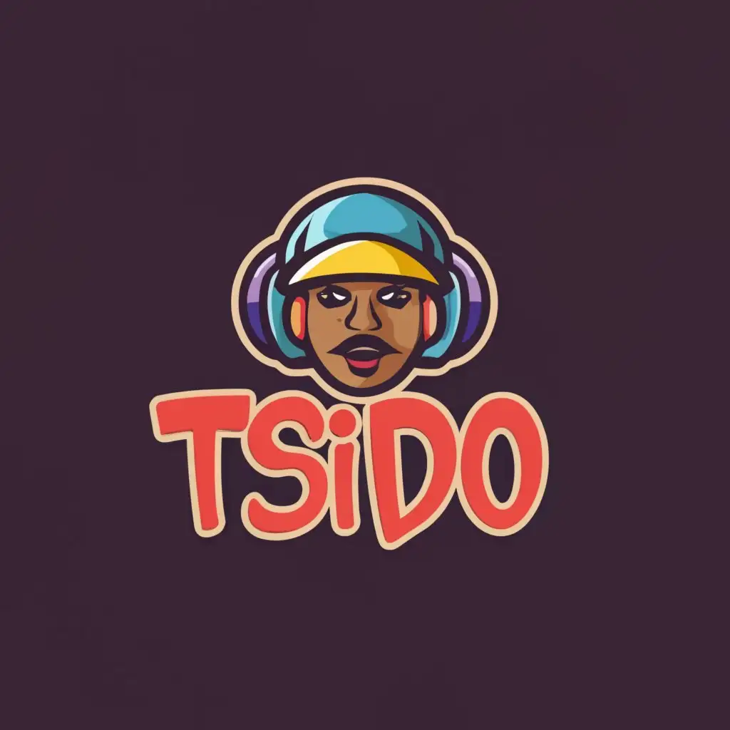 a logo design,with the text "Tsido", main symbol:hip hop lover,complex,clear background