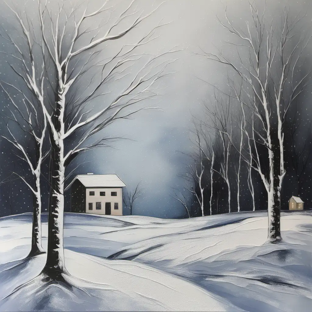 30x40cm winter art