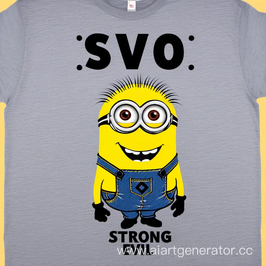Strong-Evil-Minion-in-SVO-Tshirt