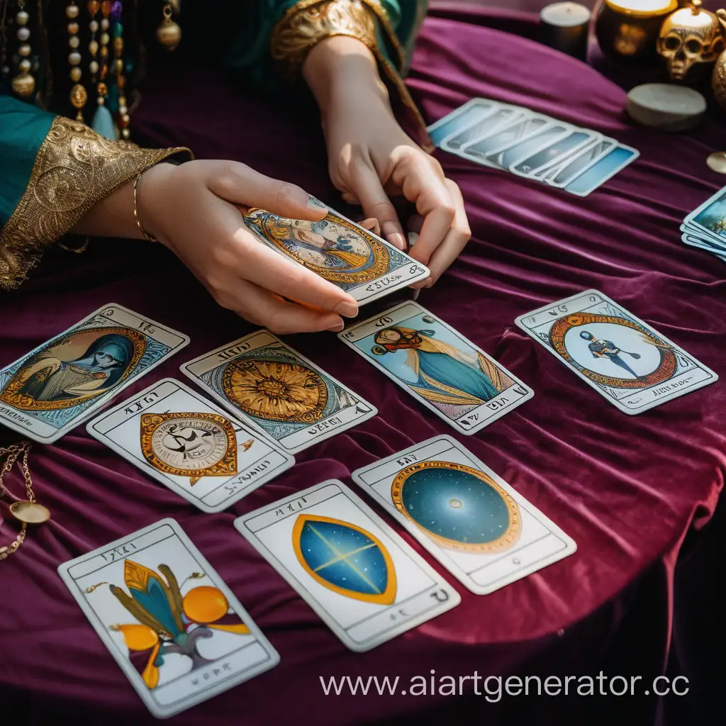 Fortune-Teller-Reading-Tarot-Cards-for-Insightful-Guidance