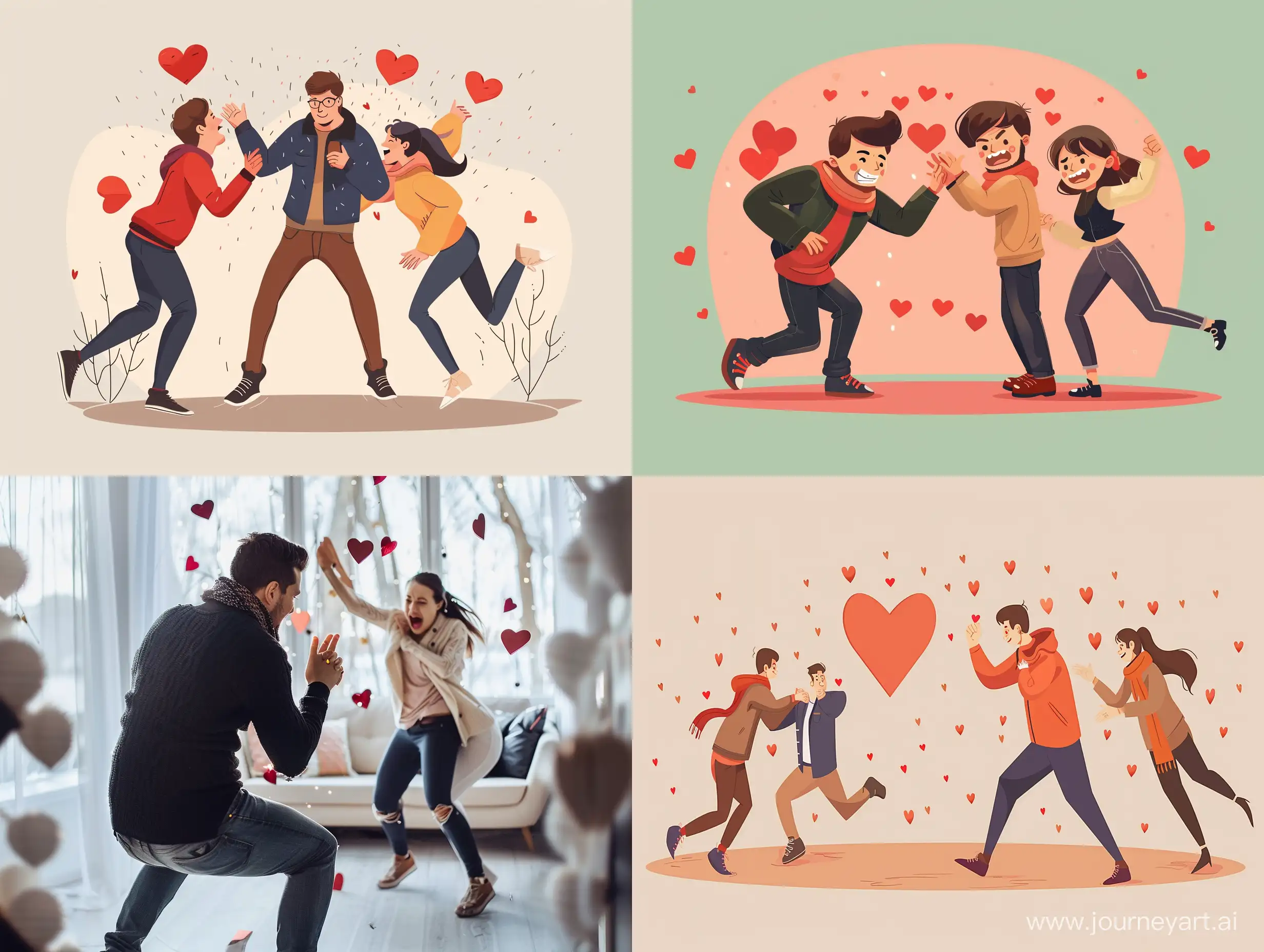 Romantic-Valentines-Day-Proposal-Amidst-Lovers-Quarrel