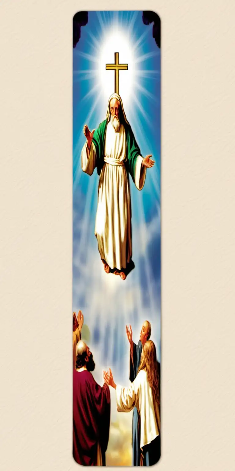 Religious Bookmark Devotional 2x6inch Design Facing Forward