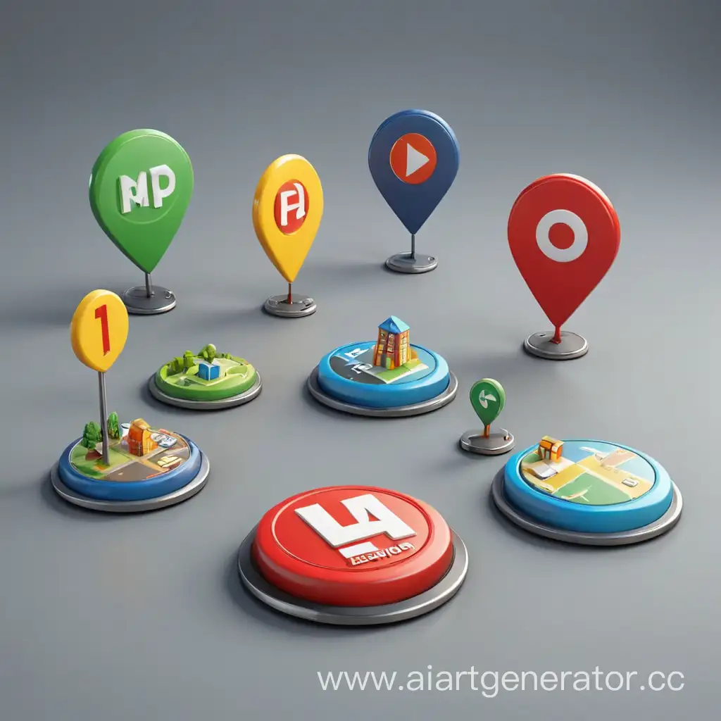 3D-Location-Badges-with-Vibrant-Colors-and-Interactive-Elements