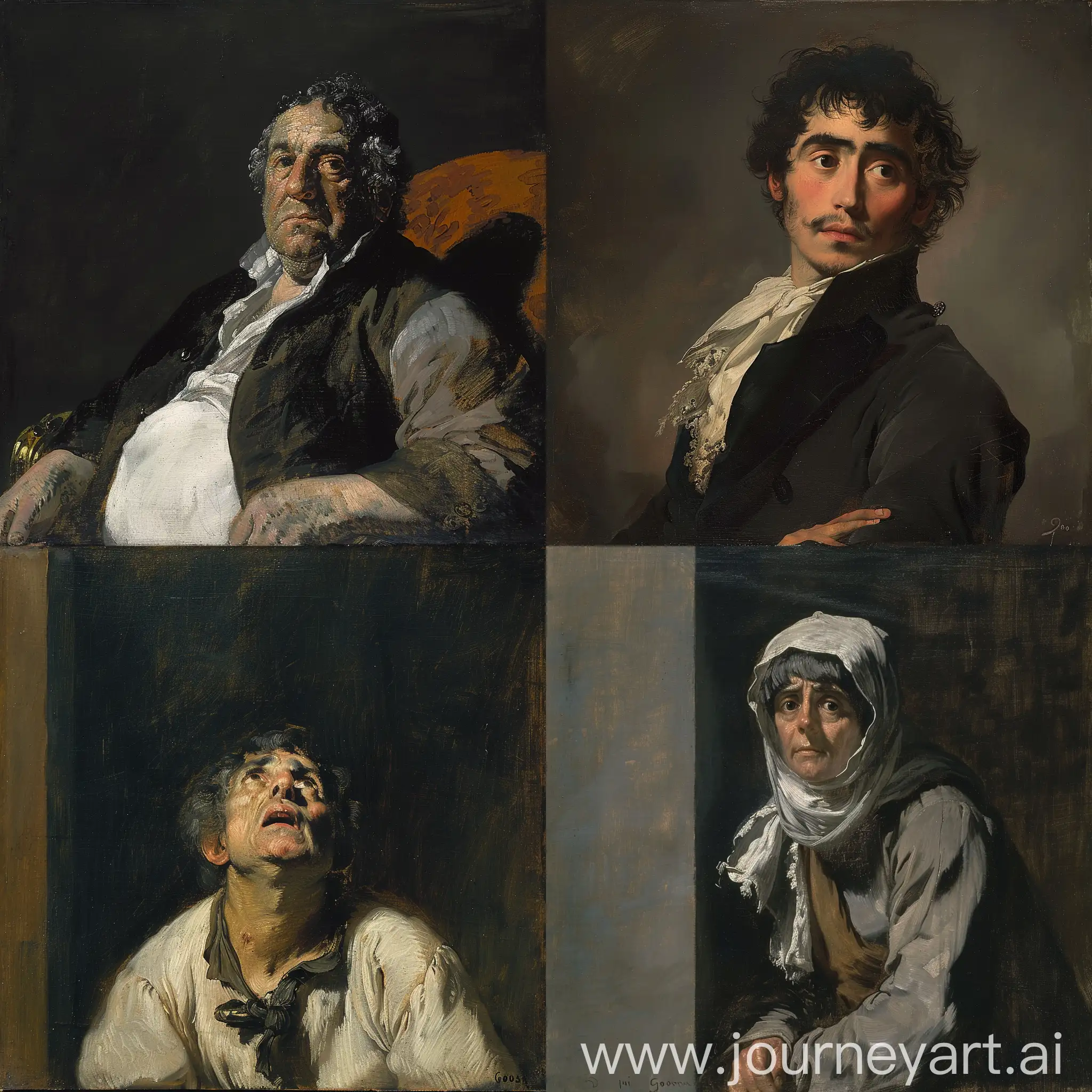 Francisco-Goya-Portrait-Intimate-Closeup-with-Dramatic-Lighting