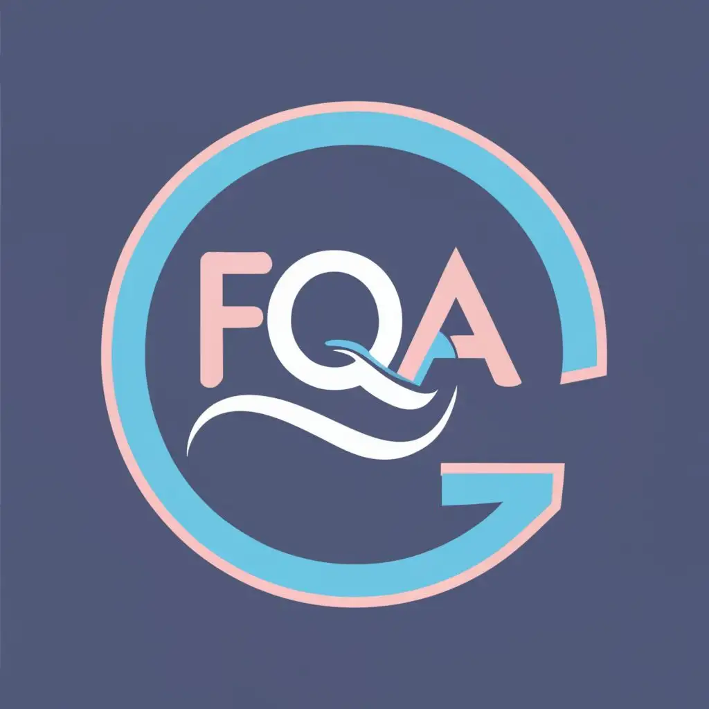 logo, FQA Academy , with the text "FQA ", typography, be used in Education industry