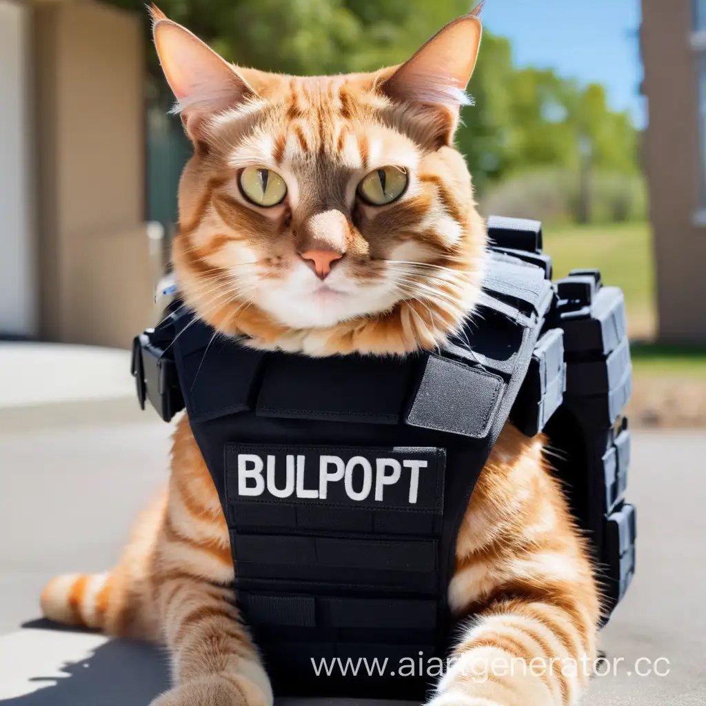 Fierce-Feline-in-Protective-Gear