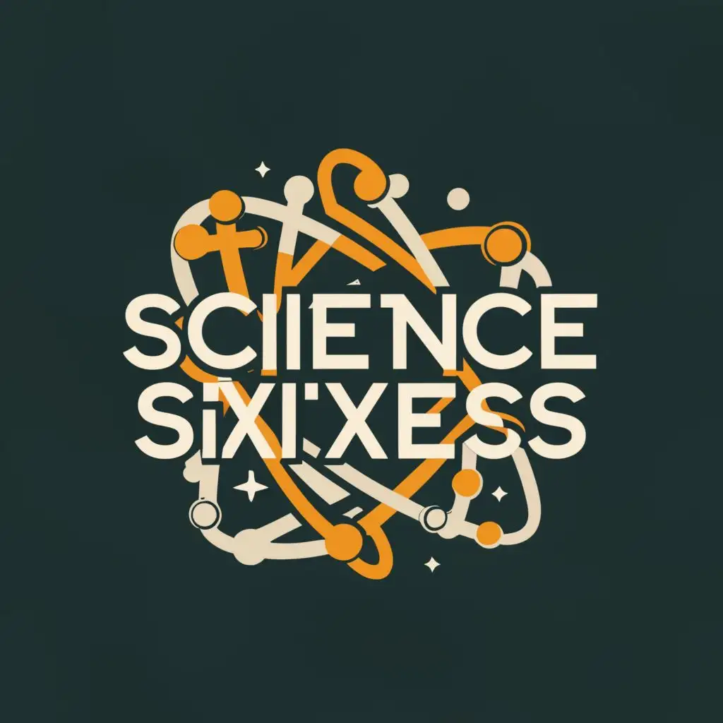 LOGO-Design-For-Smart-and-Religious-Science-Class-Science-Sixiess-Typography-for-Home-Family-Industry