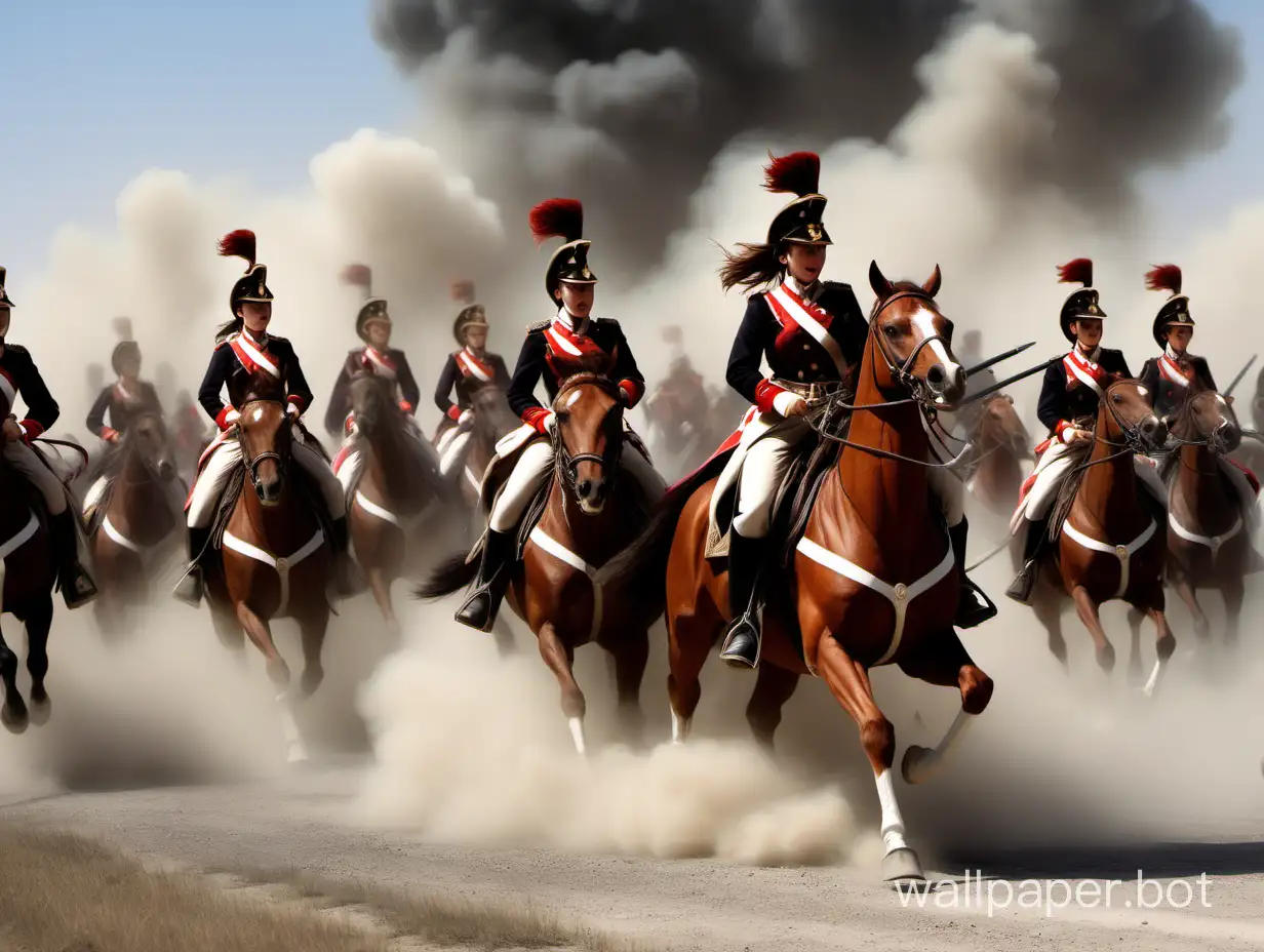 attack of the female cavalry regiment
