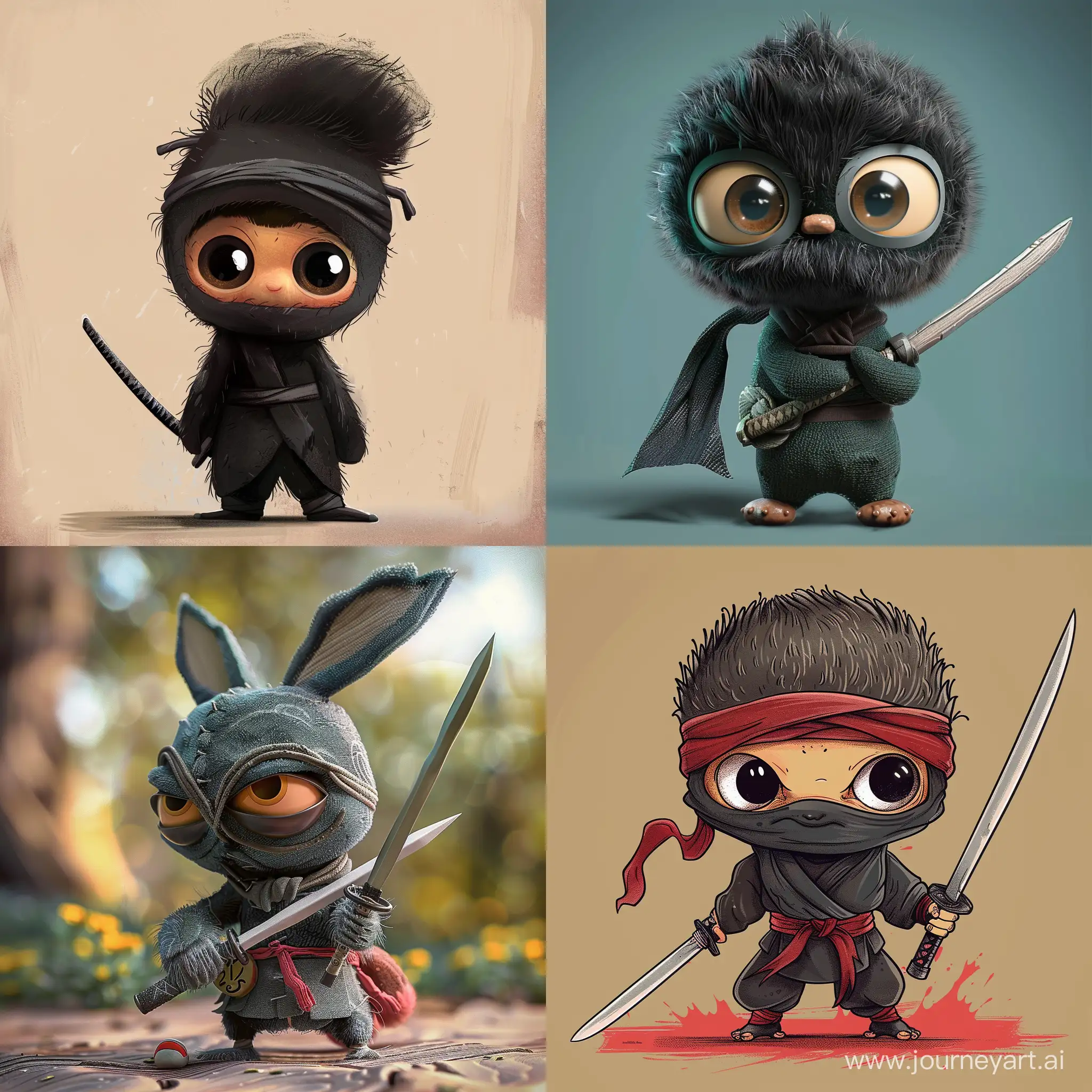 Cheburashka-Ninja-Action-Figure-Limited-Edition-Collectible