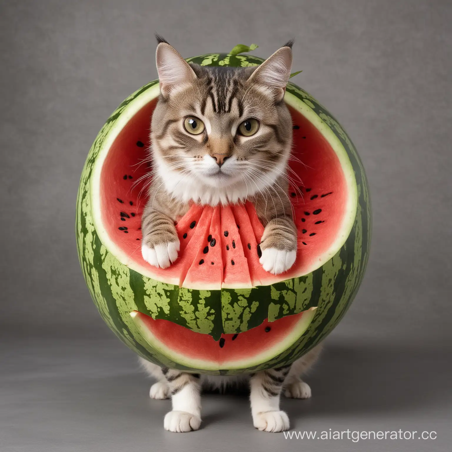 FelineThemed-Watermelon-Party