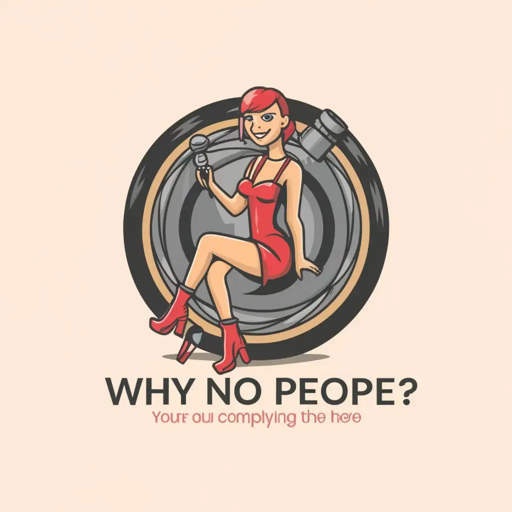 LOGO-Design-For-Why-No-People-Empowering-Cam-Girl-Symbol-with-Clarity-on-a-Clean-Background