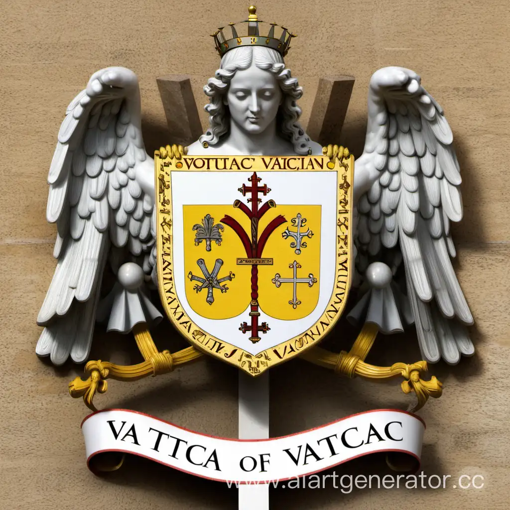 Vatican-City-Coat-of-Arms-Symbolic-Emblem-of-Papal-Authority