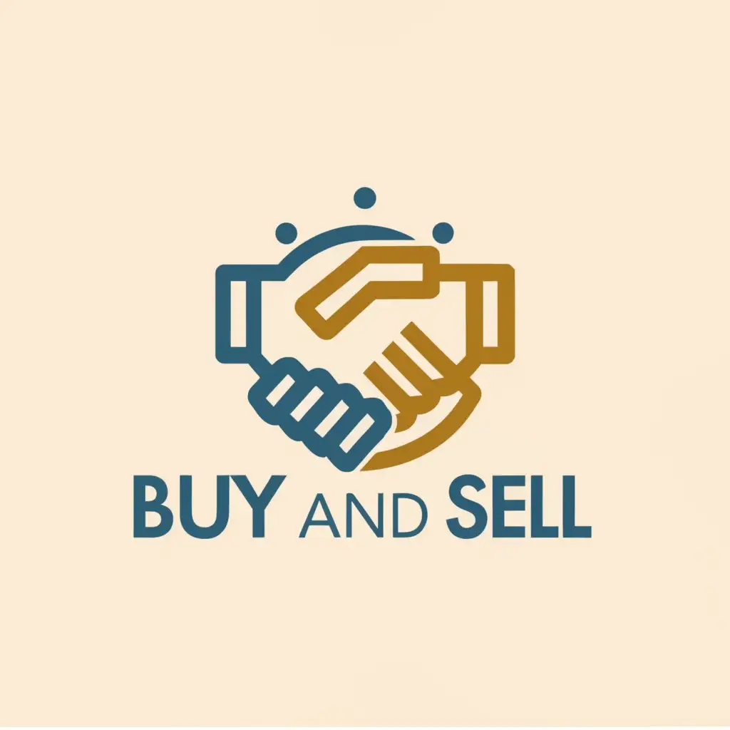 a logo design,with the text "Buy and Sell", main symbol:logo,Moderate,clear background