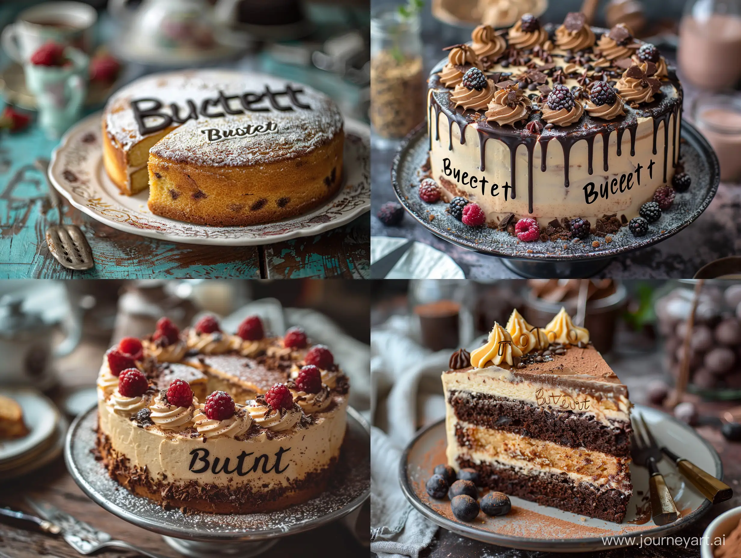 Divided-Cake-with-Budget-Inscription-Unique-Dessert-Concept