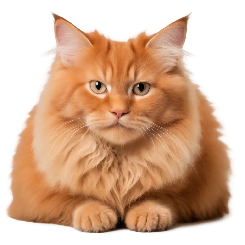 Adorable-Red-Fluffy-Cat-PNG-Enhancing-Visual-Appeal-and-Online-Presence