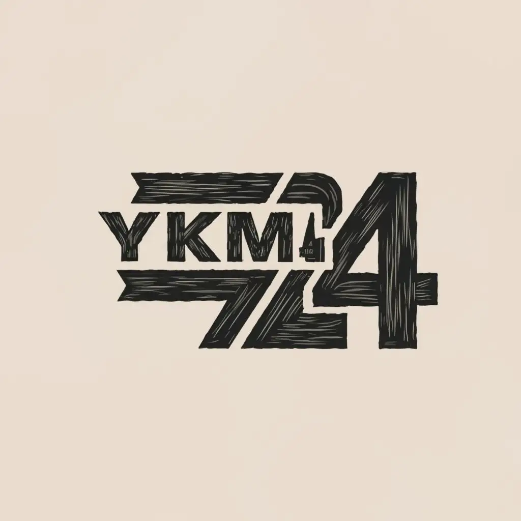 a logo design,with the text "YKM24", main symbol:subscibe,Minimalistic,be used in Entertainment industry,clear background