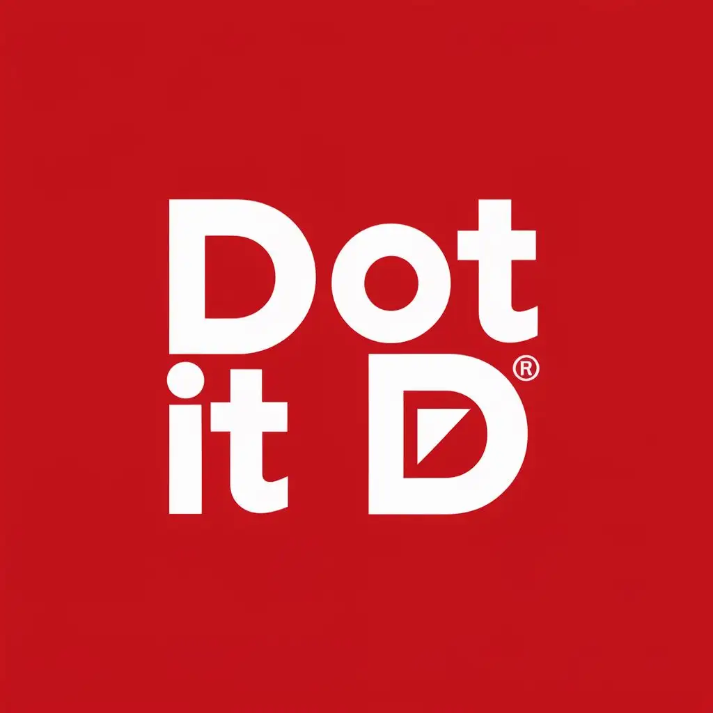 logo, d, with the text "dot it bd", typography, be used in Legal industry