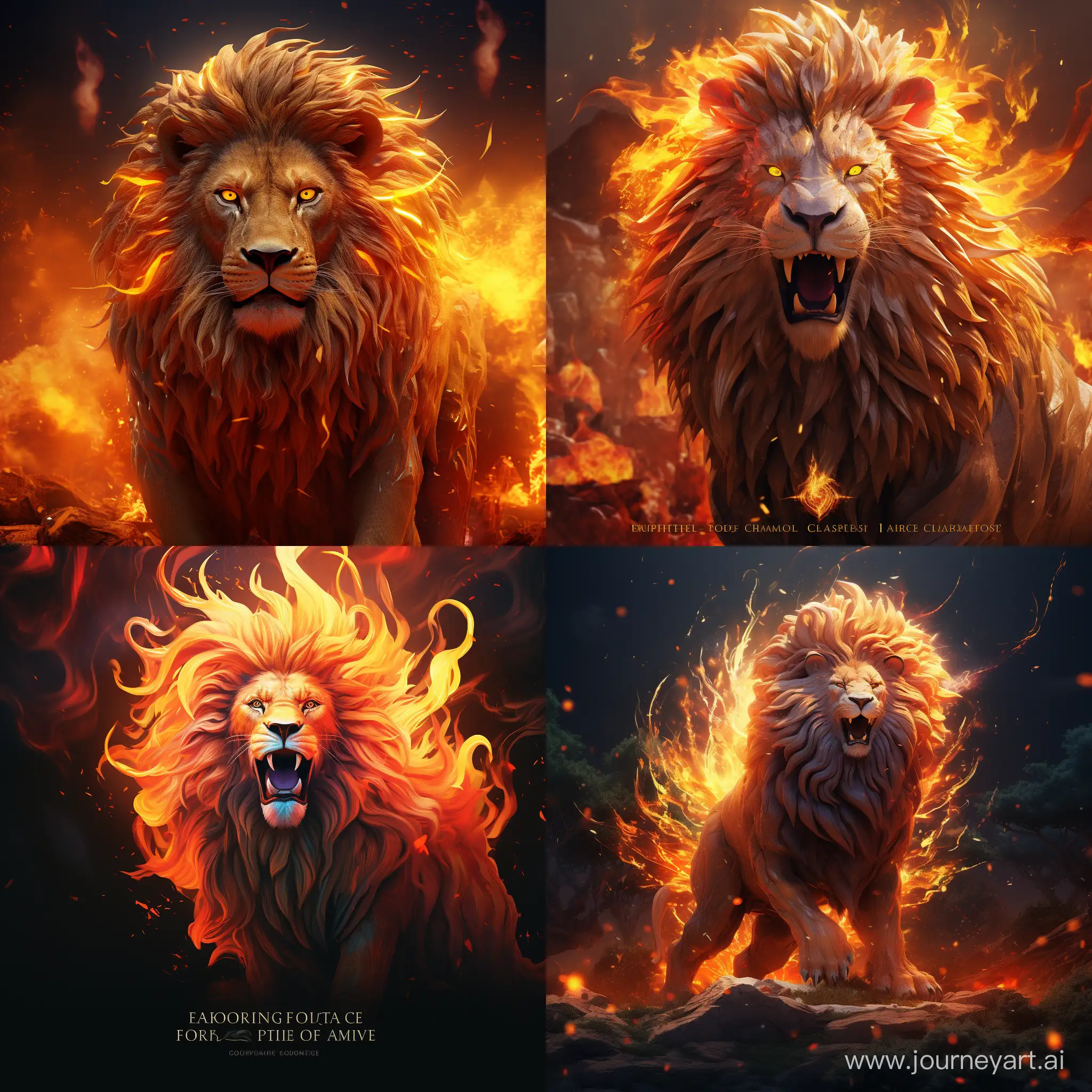 Dazzling-Flame-of-Justice-A-Detailed-and-Courageous-Lion-in-8K-UltraHigh-Definition