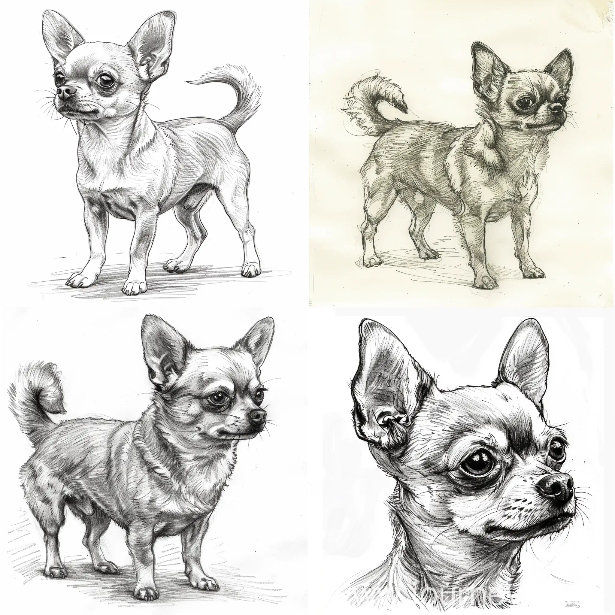 Charming-Chihuahua-Dog-Sketch-in-Comic-Style