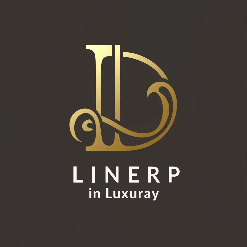 a logo design,with the text "L", main symbol:Linger in luxury,Moderate,be used in Retail industry,clear background