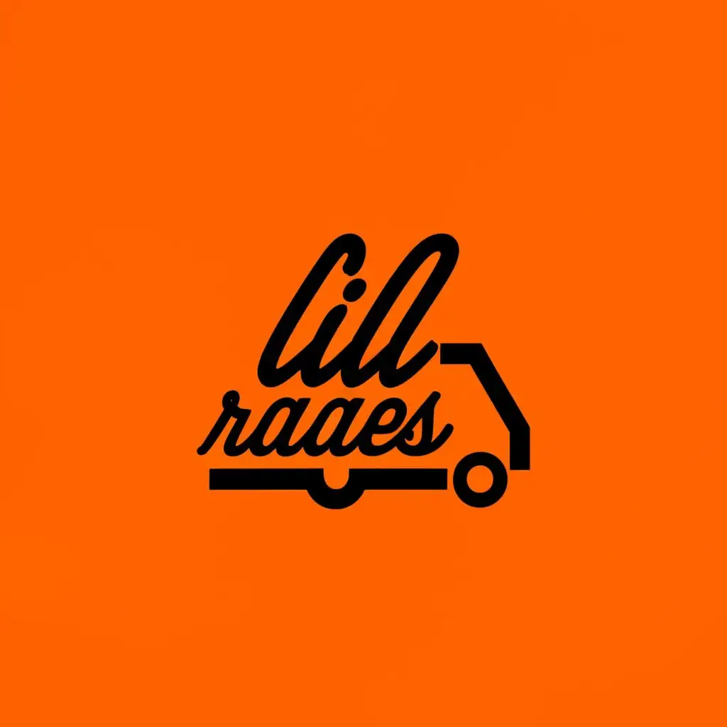 a logo design,with the text "Lil Raes LLC", main symbol:LIL RAES, organic, something looks like original for restaurant pick up,Minimalistic,be used in Restaurant industry,clear background