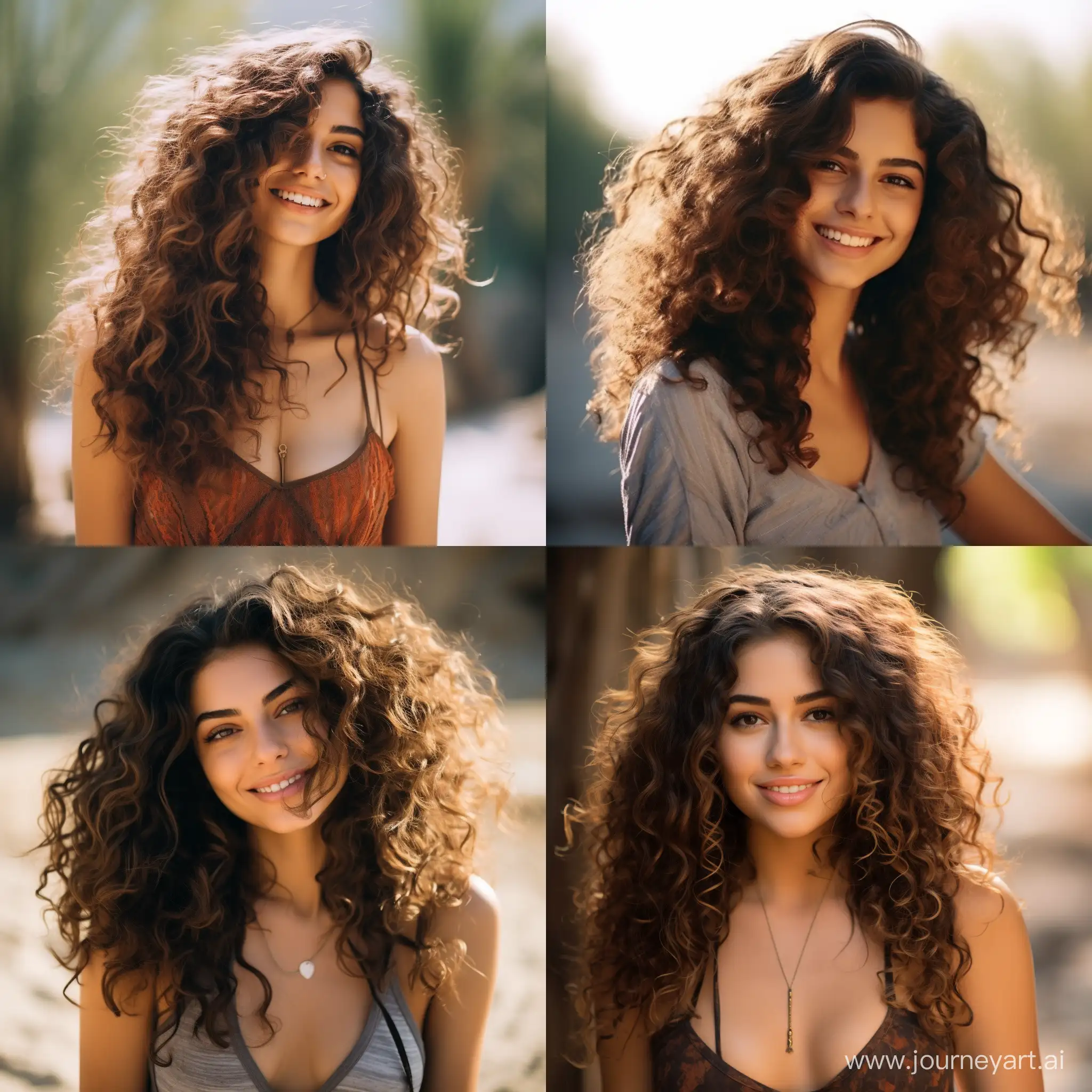 Radiant-Iranian-Woman-with-Curly-Hair-and-Joyful-Smile