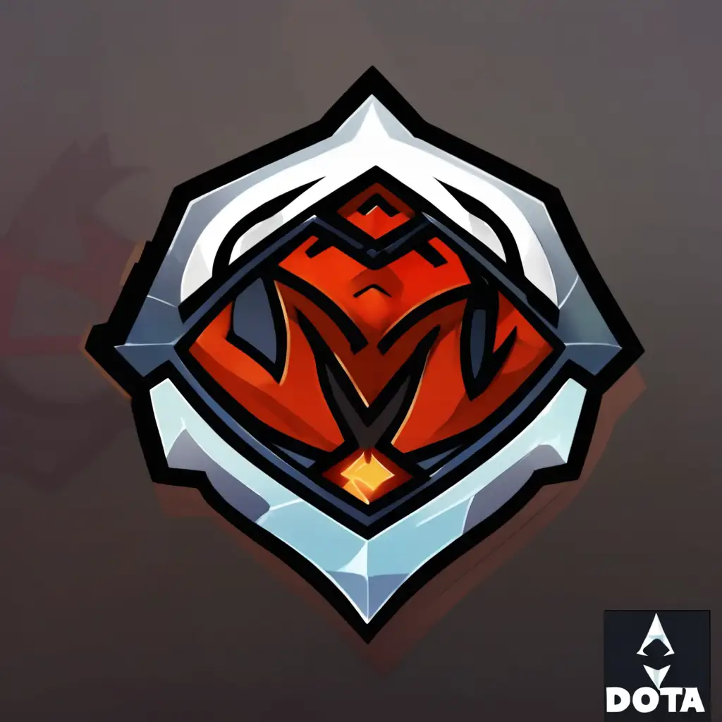 Dynamic Dota 2 Logo DotComs Emblem in Action