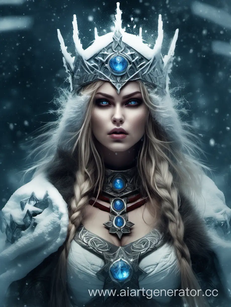Frozen-Priestess-IceClad-Warrior-in-Slavic-Fantasy