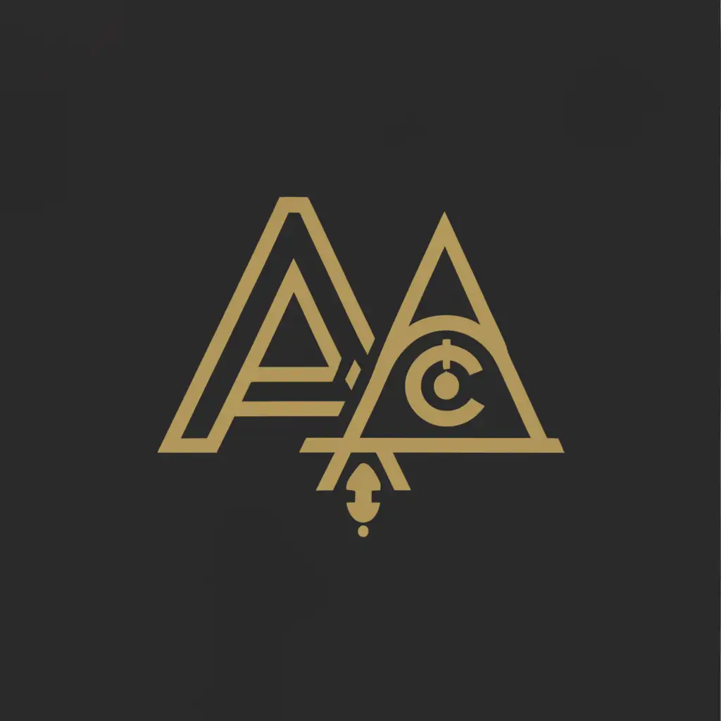 a logo design,with the text "AC", main symbol:home decor furniture craft lighting,Moderate,clear background