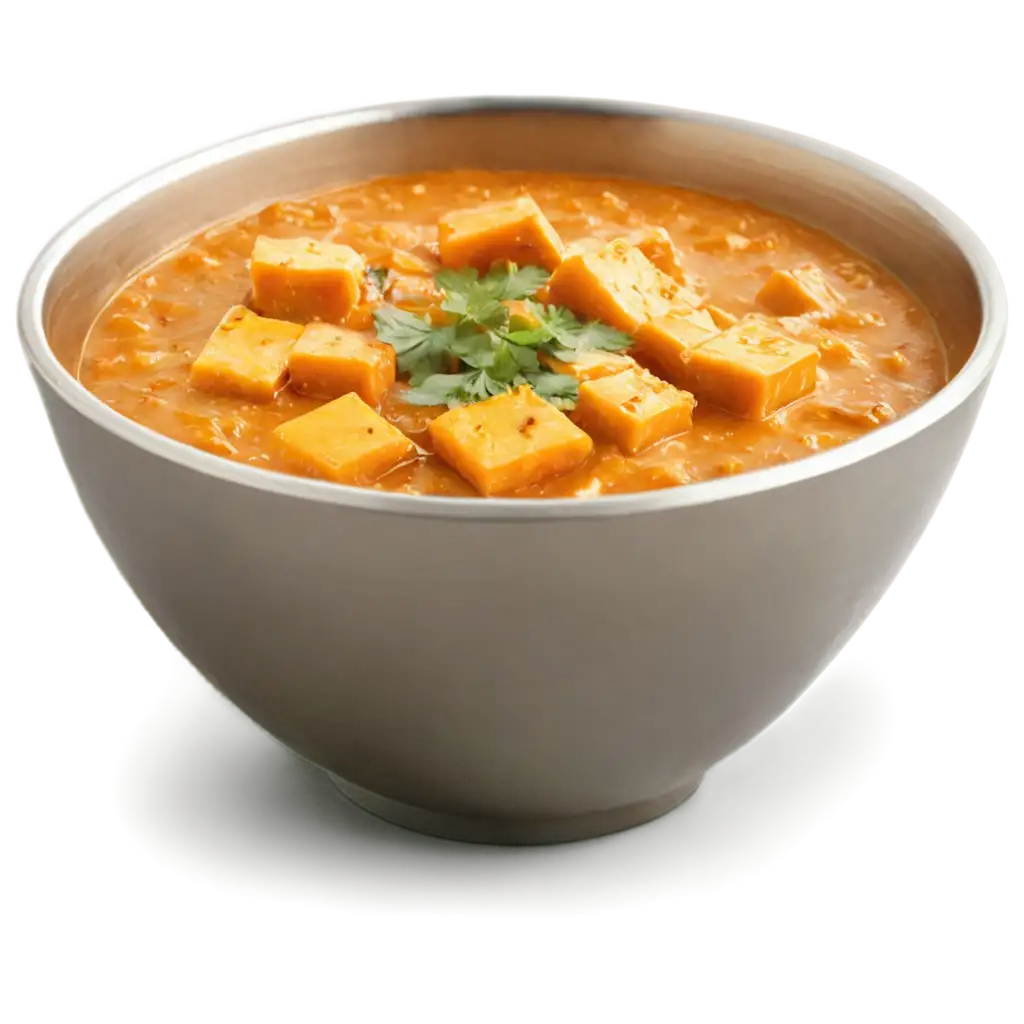 butter paneer in a bowl