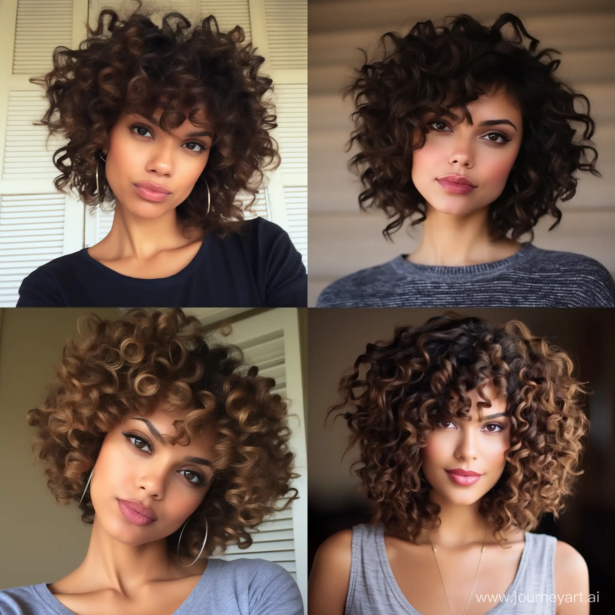 Trendy-Short-Curly-Women-Hairstyles-2024-Contemporary-Ar-11-Snapshot
