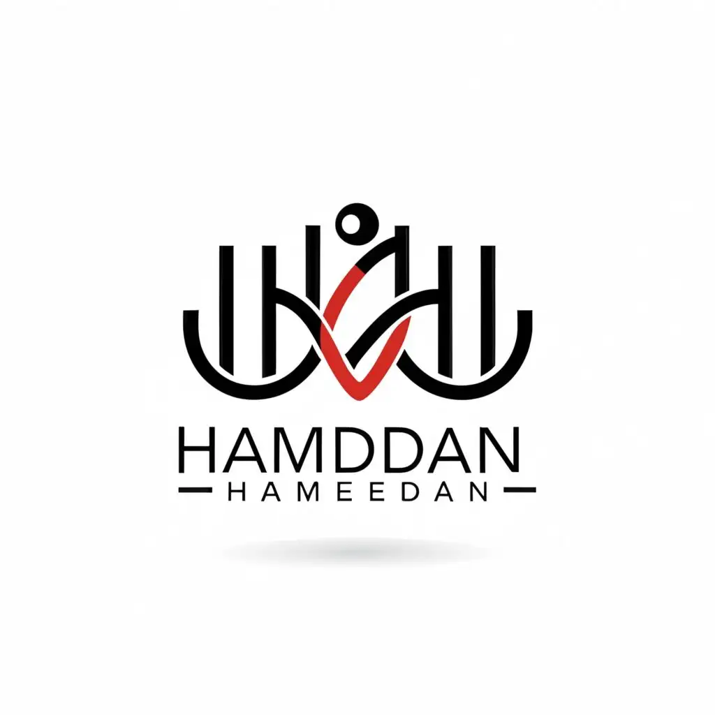 logo, political, with the text "Hamdan Hamedan", typography, be used in Legal industry