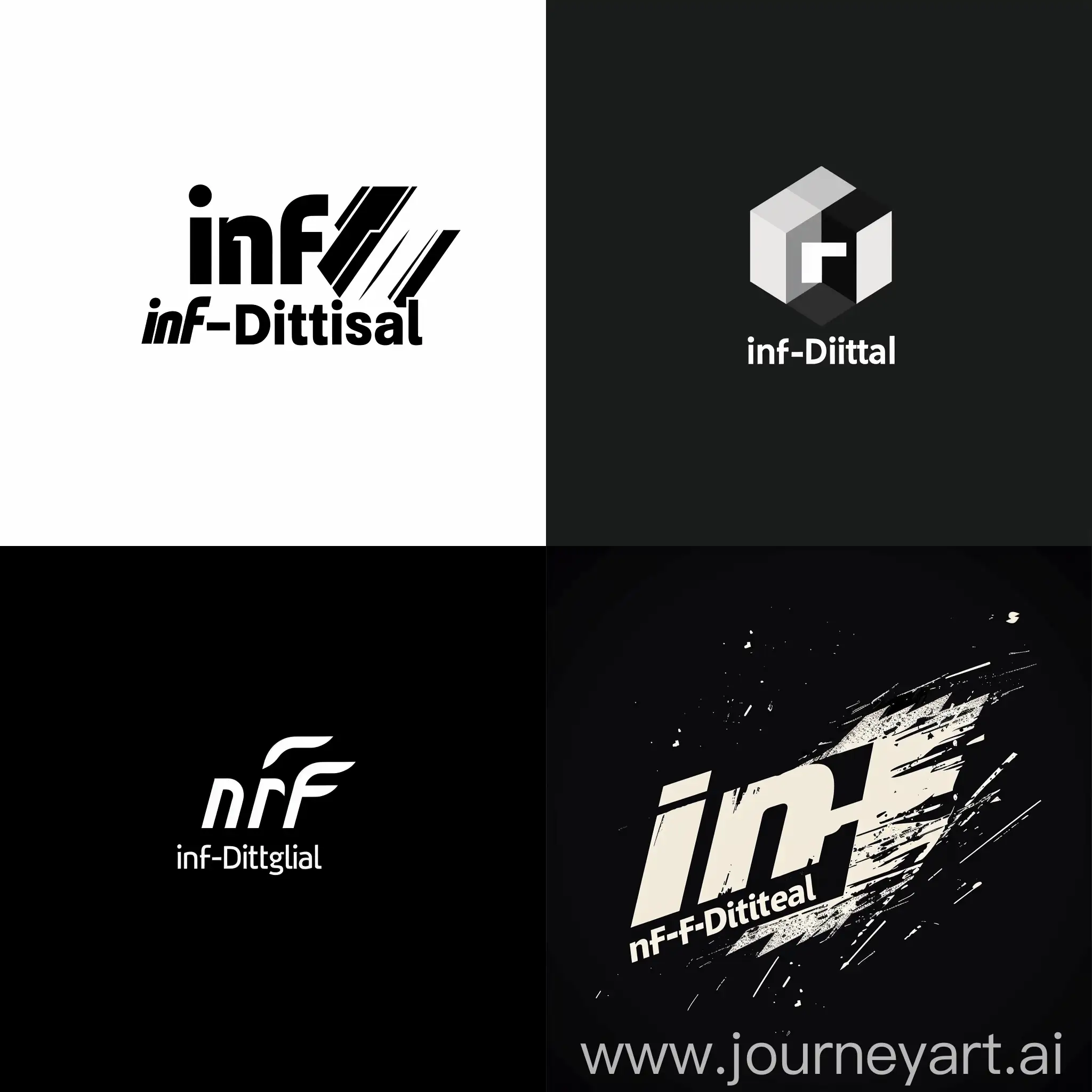 Create me a logo for my webdesign company inf-digital