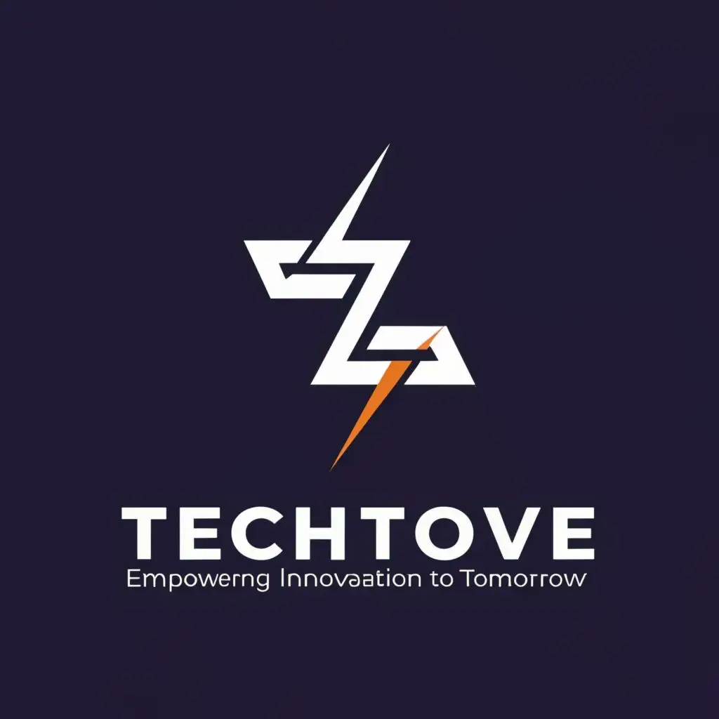 a logo design,with the text "TechTrove", main symbol:Empowering Innovation, Connecting You to Tomorrow,Moderate,be used in Technology industry,clear background