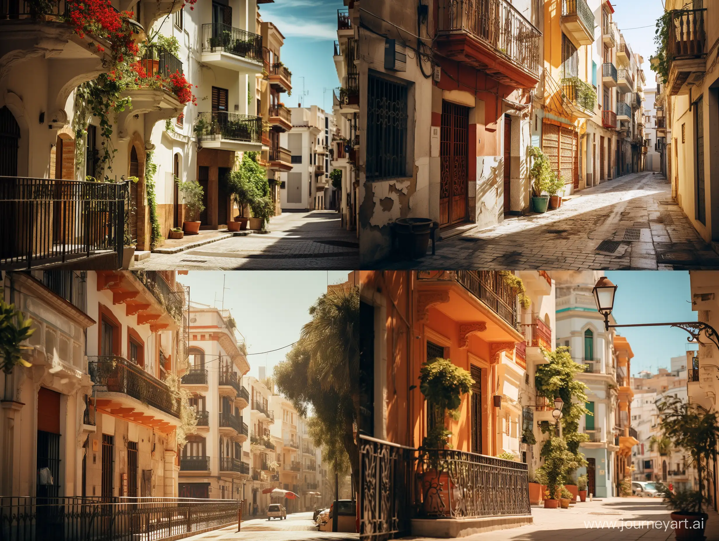 Sunny-Afternoon-in-Malagas-Old-Town-Captured-with-a-Fujifilm-Camera
