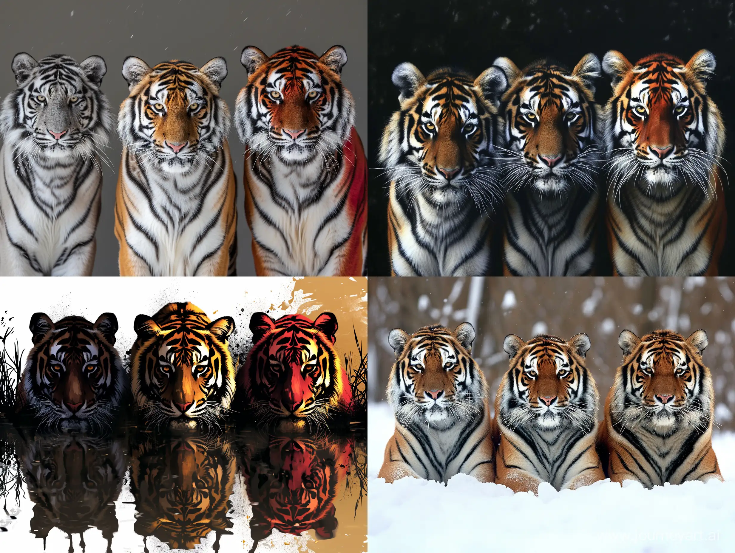 Vibrant-Wild-Tiger-in-Complete-Red-Splendor