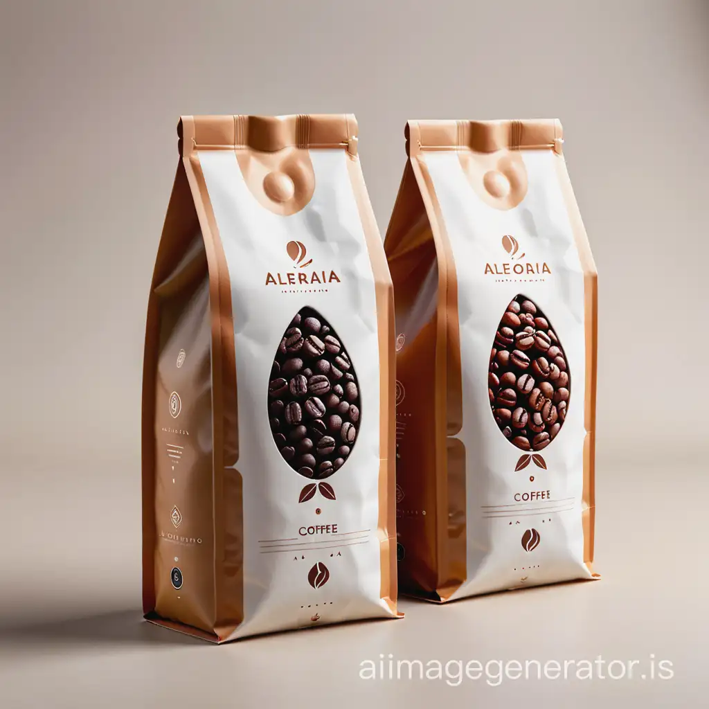 packaging for coffee aleatorias