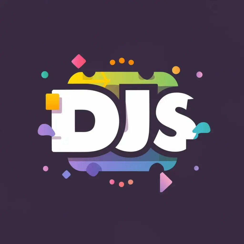 logo, DJS logo is which describes  YOUTUBE VLOGGING, with the text "DJS", typography, be used in Technology industry