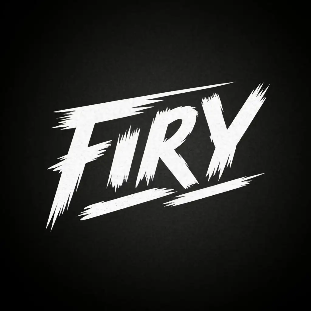 logo, fury, with the text "fury", typography