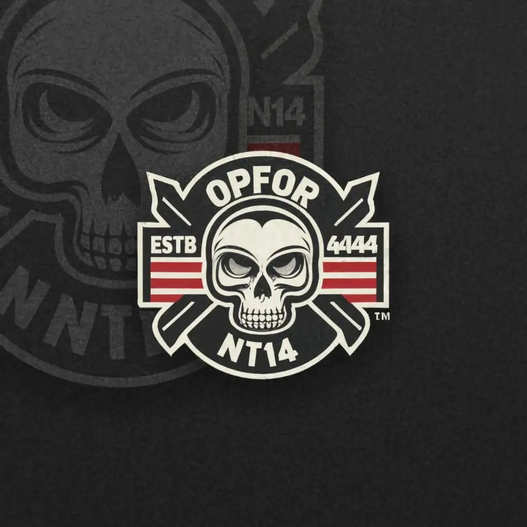 LOGO-Design-For-OPFOR-NT14-Simple-Military-Skull-Symbol-on-Clear-Background