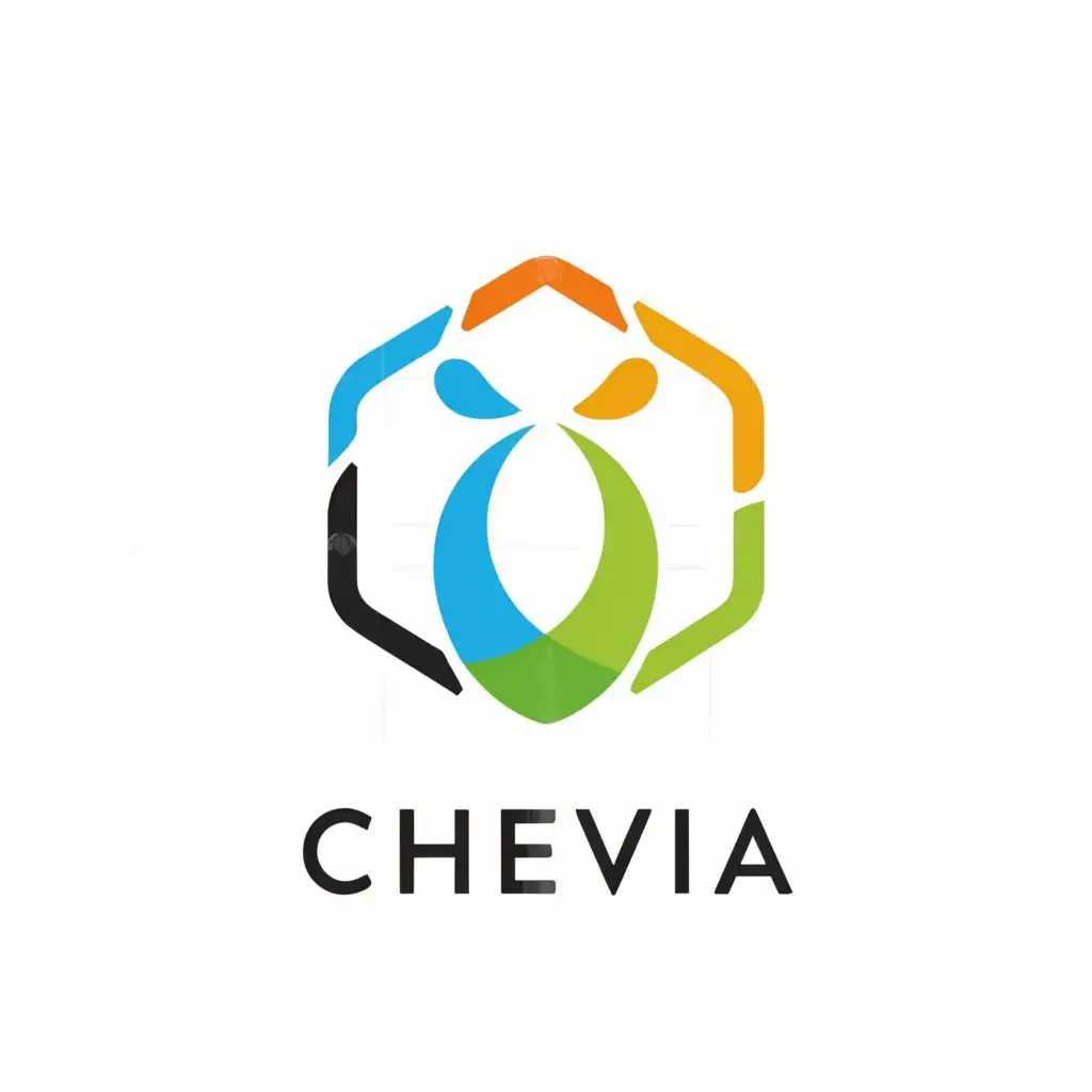 a logo design,with the text "CHEVIA", main symbol:Property people and technology,Minimalistic,be used in Technology industry,clear background
