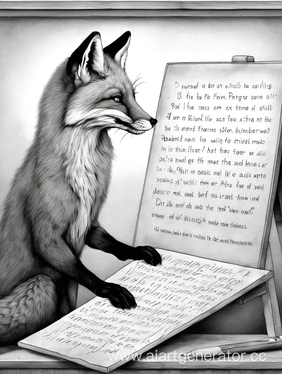 Clever-Fox-Teaching-Rhymes-on-a-Chalkboard
