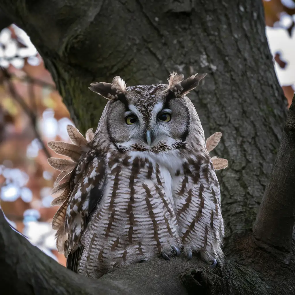 Majestic-Owl-in-Enchanted-Forest-Setting