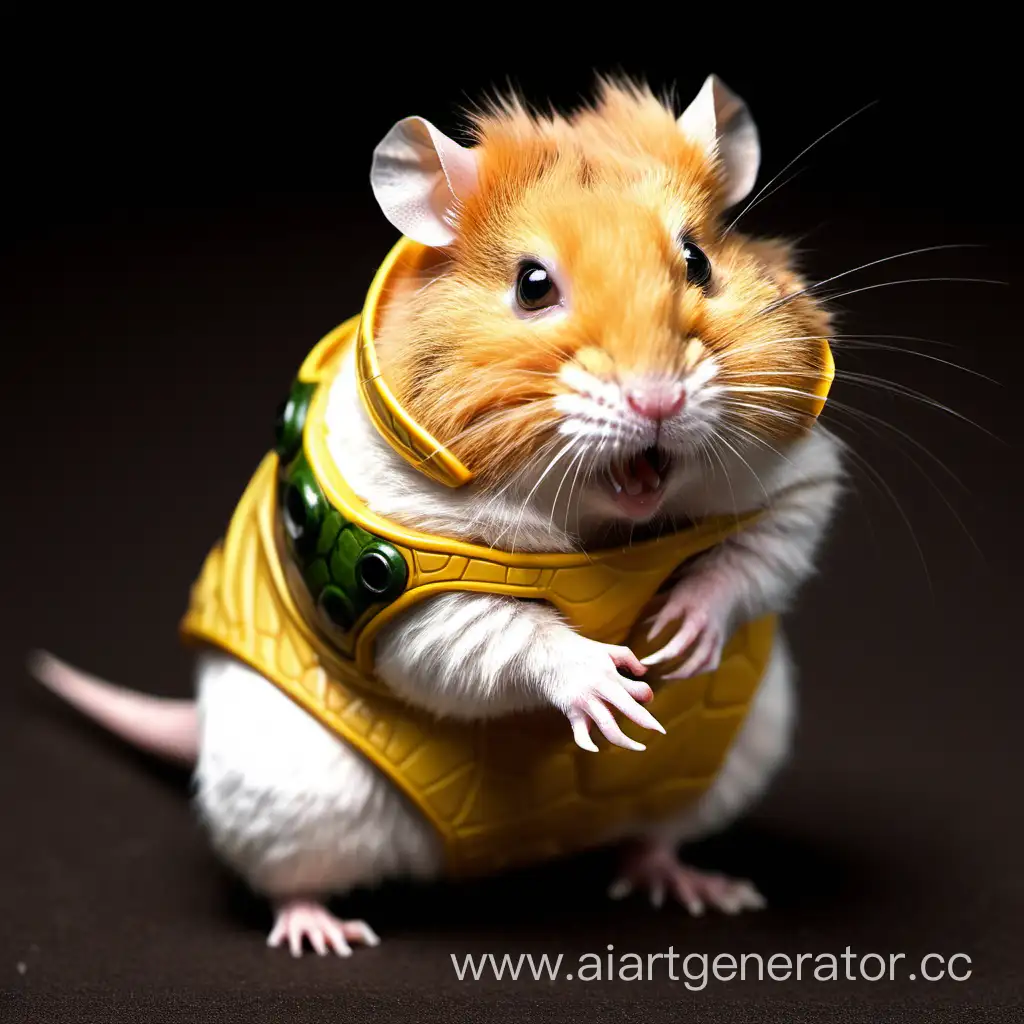 Adorable-Hamster-Dinosaur-Playful-Rodent-in-Prehistoric-Costume
