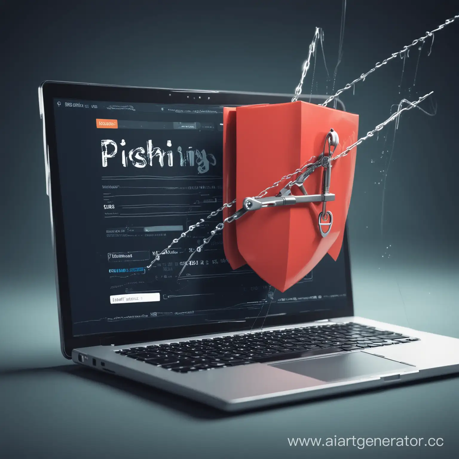 Illustration-of-Cybersecurity-Threat-Phishing-Attacks-Targeting-Users